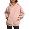imageTrendy Queen Womens Oversized Hoodies Fleece Sweatshirts Fall Fashion Pullover Sweaters Winter ClothesBlush Pink