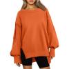 imageTrendy Queen Womens Oversized Sweatshirts Hoodies Crewneck Shirts Fall Outfits Teen Girls Y2k Winter ClothesOrange
