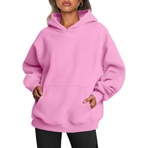 imageTrendy Queen Womens Oversized Hoodies Fleece Sweatshirts Fall Fashion Pullover Sweaters Winter ClothesPink