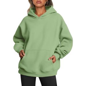 imageTrendy Queen Womens Oversized Hoodies Fleece Sweatshirts Fall Fashion Pullover Sweaters Winter ClothesSage Green