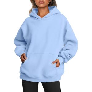 imageTrendy Queen Womens Oversized Hoodies Fleece Sweatshirts Fall Fashion Pullover Sweaters Winter ClothesSky Blue