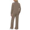 imageSAMPEEL 2 Piece Outfits for Women Lounge Sets Matching Sets Fall Fashion Clothing Travel Airport Vacation Clothes Pant SetsCoffee