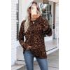 imageSampeel Long Sleeve Shirts for Women Color Block Casual Tops Fall Outfits 2025 Basic Tees Trendy Clothes13 Leopard Print