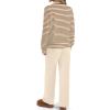 imageSampeel Two Piece Sets for Women Mock Neck Matching Sets Loungewear Fall Clothes Travel Outfits Fashion 2025 XS2XL07brown Beige Striped