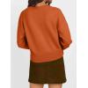 imageTrendy Queen Cropped Cardigan Sweaters for Women Lightweight Crop Knit Y2k Fall Outfits Fashion Clothes 2025Orange