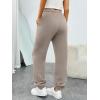 imageTrendy Queen Sweatpants Women Baggy Joggers with Pockets Lounge Comfy Barrel Pants Teens Cute Y2K Sports Fall Clothes 2025Coffeegrey