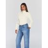 imageTrendy Queen Womens Turtleneck Long Sleeve Shirts Fall Fashion Basic Thermal Underwear Tops Winter Clothes 2025Apricot