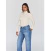 imageTrendy Queen Womens Turtleneck Long Sleeve Shirts Fall Fashion Basic Thermal Underwear Tops Winter Clothes 2025Beige