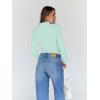 imageTrendy Queen Womens Turtleneck Long Sleeve Shirts Fall Fashion Basic Thermal Underwear Tops Winter Clothes 2025Sage