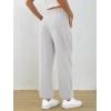 imageTrendy Queen Womens Sweatpants Baggy Athletic Joggers with Pockets Lounge PantsGrey