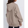imageTrendy Queen Womens Oversized Hoodies Fall Fashion 2025 Casual Long Sleeve Sweatshirts Y2k Outfits Winter ClothesCoffee Grey