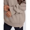 imageTrendy Queen Womens Oversized Hoodies Fall Fashion 2025 Casual Long Sleeve Sweatshirts Y2k Outfits Winter ClothesCoffee Grey