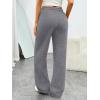 imageTrendy Queen Womens Wide Leg Sweatpants Baggy Barrel Pants with Pockets High Waist Lounge Joggers for Fall WinterBlackgrey