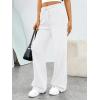 imageTrendy Queen Womens Wide Leg Sweatpants Baggy Barrel Pants with Pockets High Waist Lounge Joggers for Fall WinterWhite