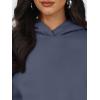 image:imageTrendy Queen 2 Piece Lounge Sweat Sets Plus Size Fall Fashion Matching Sweatsuits Wide Leg Pants Travel Outfit Winter ClothesDustyblue