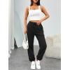 image:imageTrendy Queen Sweatpants Women Baggy Joggers with Pockets Lounge Comfy Barrel Pants Teens Cute Y2K Sports Fall Clothes 2026Black