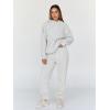 image:imageTrendy Queen Sweatsuits Women 2 Piece Outfit Two Piece Lounge Sets Hoodies and Sweatpants Fall Fashion Clothes 2026 TracksuitGrey