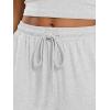 image:imageTrendy Queen Womens 2 Piece Lounge Set Spring Outfits  Camisole Top amp Wide Leg PantsOatmeal Grey