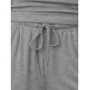 image:imageTrendy Queen Womens 2 Piece Sweatsuits Lounge Sets Track Suits Tank Tops Wide Leg Pants Spring Matching Outfits 2026Grey