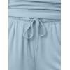 image:imageTrendy Queen Womens 2 Piece Sweatsuits Lounge Sets Track Suits Tank Tops Wide Leg Pants Spring Matching Outfits 2026Light Blue