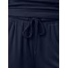 image:imageTrendy Queen Womens 2 Piece Sweatsuits Lounge Sets Track Suits Tank Tops Wide Leg Pants Spring Matching Outfits 2026Navy