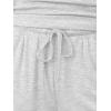 image:imageTrendy Queen Womens 2 Piece Sweatsuits Lounge Sets Track Suits Tank Tops Wide Leg Pants Spring Matching Outfits 2026Oatmeal Grey