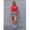 image:imageTrendy Queen Womens Boat Neck Tops Long Sleeve Shirts Casual Fitted Tee Shirts Solid Color Fall Basic Clothes 2026Love