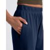 image:imageTrendy Queen Womens Business Casual Pants Barrel Sweatpants Wide Leg Comfy Lounge Pants Baggy Flowy Ribbed Fall OutfitsNavy