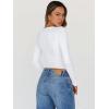 image:imageTrendy Queen Womens Long Sleeve Tops Going Out Top Trendy Cute Shirt Y2k Clothes Fashion Clothing Fall Outfits 2026White