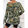 image:imageTrendy Queen Womens Off The Shoulder Tops Oversized Tshirts Long Sleeve 2026 Casual Basic TeesPrinted2