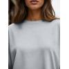 image:imageTrendy Queen Womens Oversized Long Sleeve T Shirts 2026 Basic Crewneck Tee Fall Tops Casual Workout Y2K ClothesLightgrey