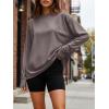 image:imageTrendy Queen Womens Oversized Long Sleeve T Shirts 2026 Basic Crewneck Tee Fall Tops Casual Workout Y2K ClothesNetmeg