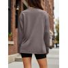 image:imageTrendy Queen Womens Oversized Long Sleeve T Shirts 2026 Basic Crewneck Tee Fall Tops Casual Workout Y2K ClothesNetmeg