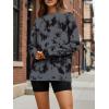 image:imageTrendy Queen Womens Oversized Long Sleeve T Shirts 2026 Basic Crewneck Tee Fall Tops Casual Workout Y2K ClothesTiedyegrey
