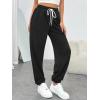 image:imageTrendy Queen Womens Sweatpants Athletic Joggers Baggy Pants Lounge Bottom 2026 Fall Fashion with PocketsBlack