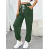 image:imageTrendy Queen Womens Sweatpants Athletic Joggers Baggy Pants Lounge Bottom 2026 Fall Fashion with PocketsGreen
