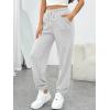 image:imageTrendy Queen Womens Sweatpants Athletic Joggers Baggy Pants Lounge Bottom 2026 Fall Fashion with PocketsGrey