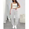 image:imageTrendy Queen Womens Sweatpants Athletic Joggers Baggy Pants Lounge Bottom 2026 Fall Fashion with PocketsGrey