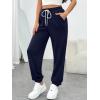 image:imageTrendy Queen Womens Sweatpants Athletic Joggers Baggy Pants Lounge Bottom 2026 Fall Fashion with PocketsNavy