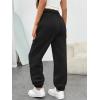 image:imageTrendy Queen Womens Sweatpants High Waisted Winter Baggy Lounge Pants Fall Active Fleece Comfy Joggers 2026Black