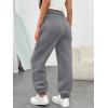 image:imageTrendy Queen Womens Sweatpants High Waisted Winter Baggy Lounge Pants Fall Active Fleece Comfy Joggers 2026Dark Grey