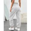 image:imageTrendy Queen Womens Sweatpants High Waisted Winter Baggy Lounge Pants Fall Active Fleece Comfy Joggers 2026Grey