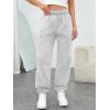 image:imageTrendy Queen Womens Sweatpants High Waisted Winter Baggy Lounge Pants Fall Active Fleece Comfy Joggers 2026Grey