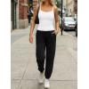image:imageTrendy Queen Womens Tank Tops Camisole Sleeveless Tops Adjustable Spaghetti Straps Basic Going Out Slim Fitted ClothesWhite