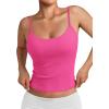 image:imageTrendy Queen Womens Adjustable Spaghetti Strap CamisoleHotpink