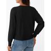 image:imageTrendy Queen Lightweight Cardigan Sweaters for WomenBlack