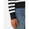 image:imageTrendy Queen Lightweight Cardigan Sweaters for WomenBlack White