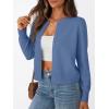 image:imageTrendy Queen Lightweight Cardigan Sweaters for WomenBlue