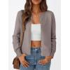 image:imageTrendy Queen Lightweight Cardigan Sweaters for WomenCamel