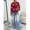 image:imageTrendy Queen Lightweight Cardigan Sweaters for WomenChristmas Red